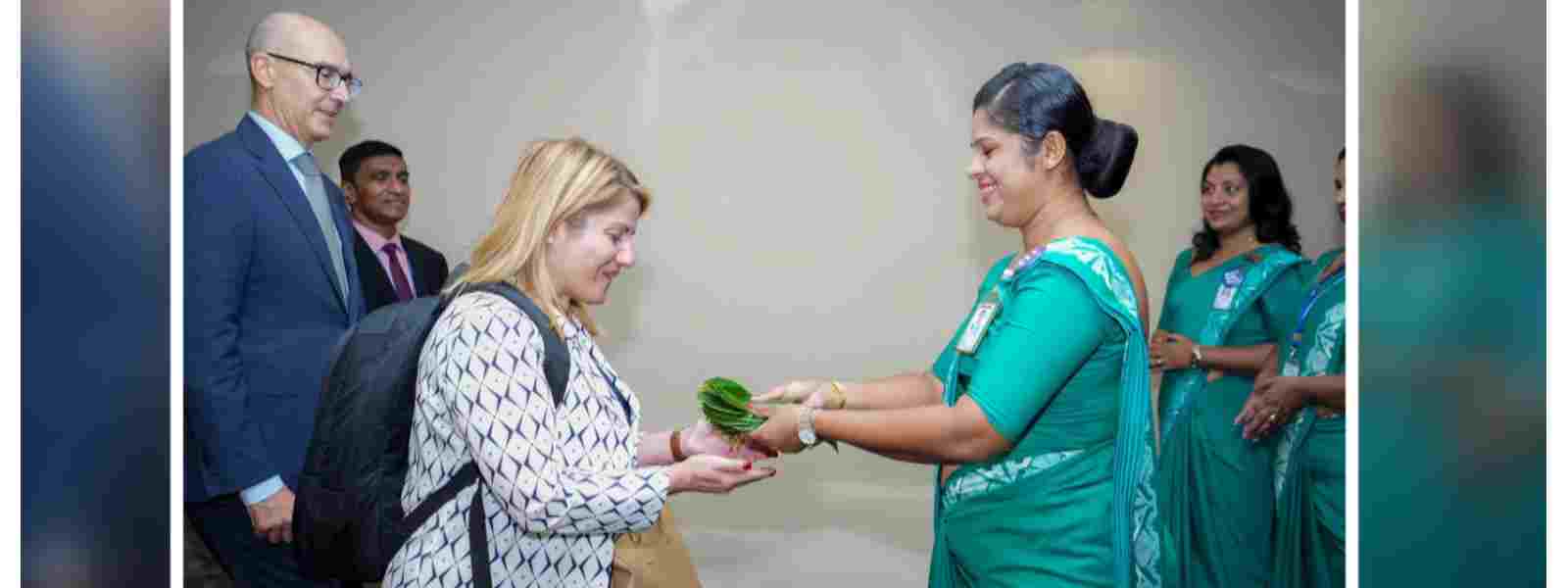 இத்தாலி வௌிவிவகார பிரதியமைச்சர் நாட்டிற்கு வருகை